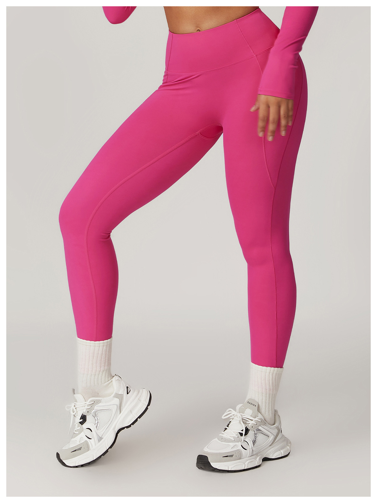 Soft Fabric Scrunch Tummy Control Yoga Leggings 8796