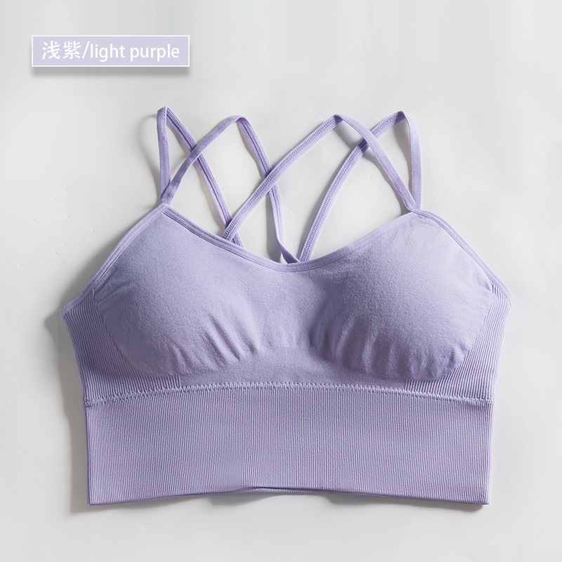 seamless sport bea solid bra 8116