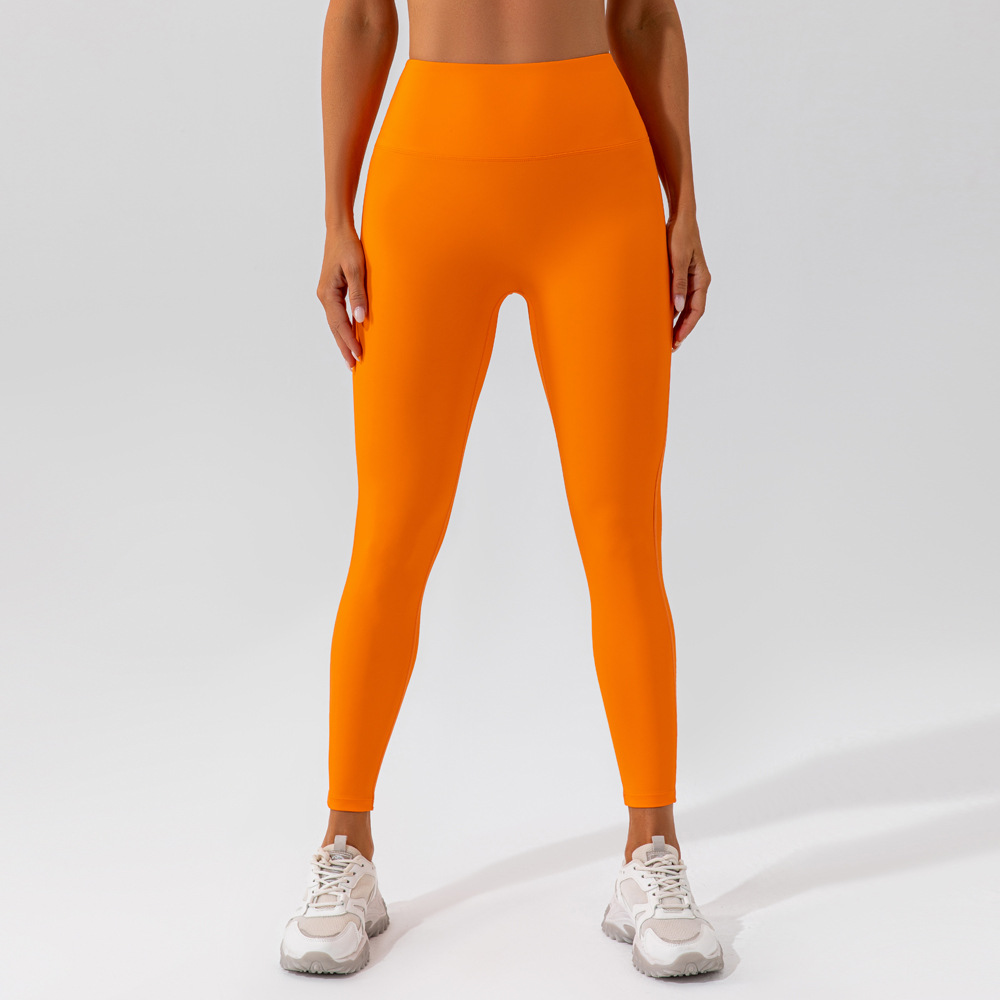 Nude Hip Lift Soft Material Yoga Leggings KW225