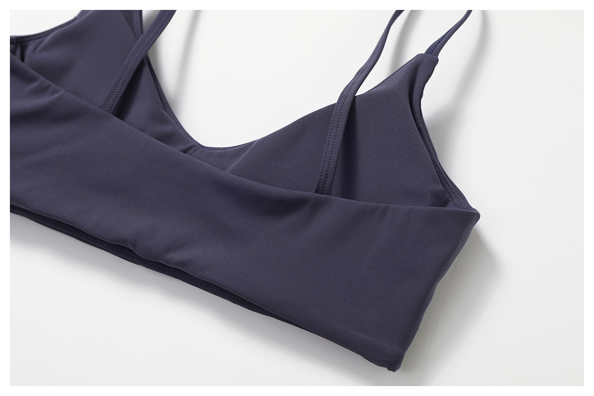 Environmental Regenerated Fabric Yoga Bra 8799