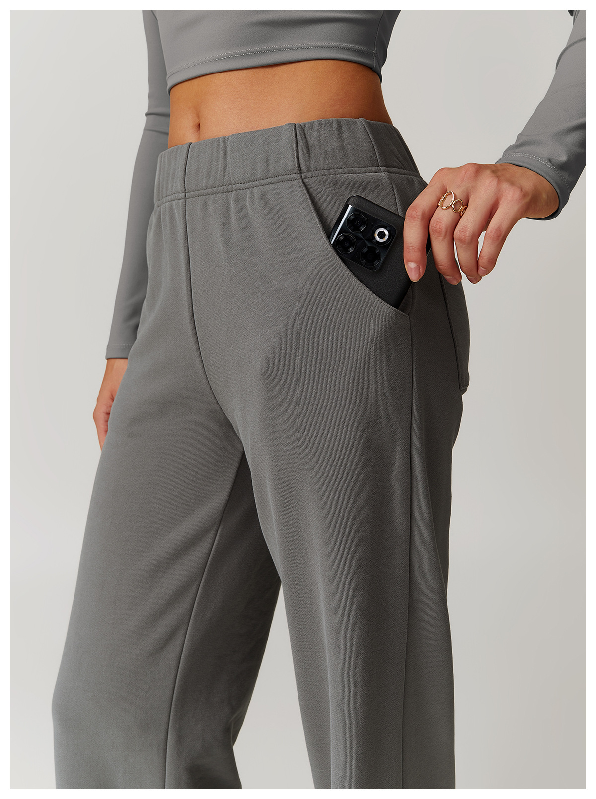 Loose Yoga Pants with Pockects 8900