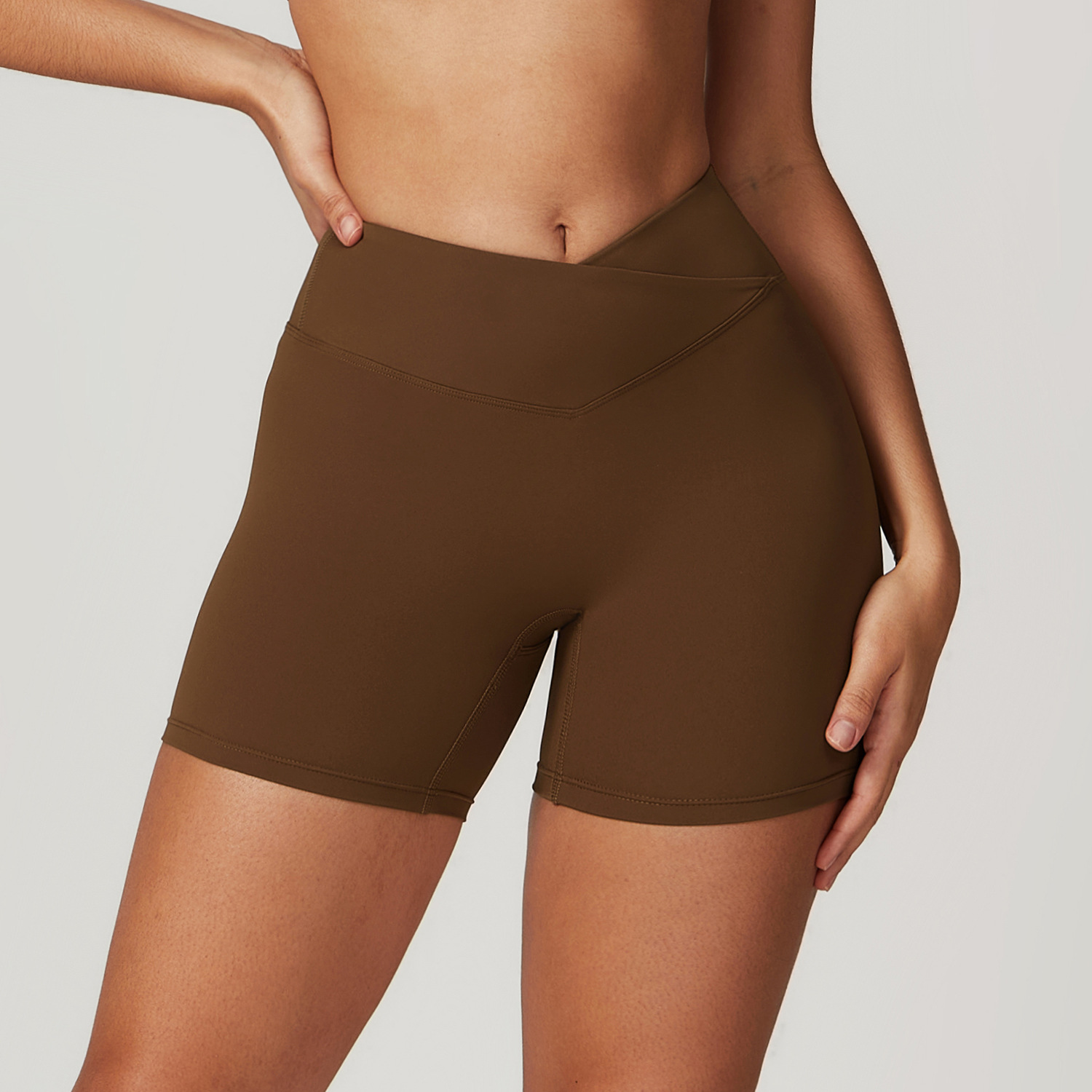 Environmental Regenerated Fabric Yoga Shorts 8799