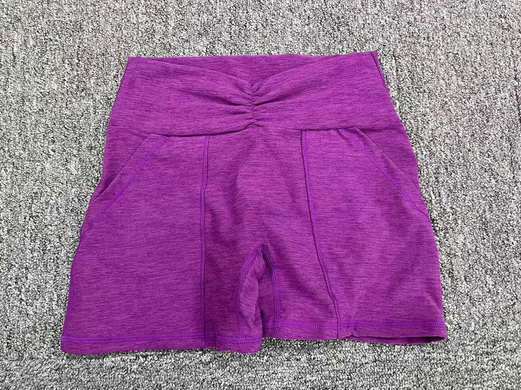 Butt Lifting High Waist Fitness Yoga Shorts  QS46020