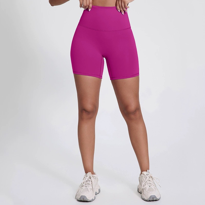 Fitness shorts high waist tight sports biker shorts  SKL-LQ5031