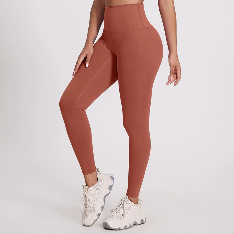 Coloful Women's  High Waist Hip Lifting Leggings SKL-LQ5038