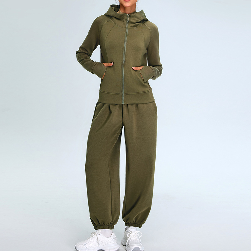 Modal Warm Casual sports suit  SYFTM0204Y