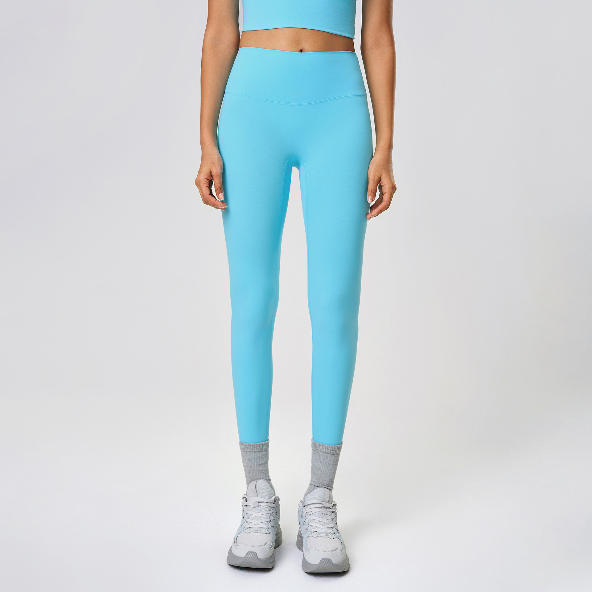 Butt-lifting Tight Solid Color Yoga Leggings D19108