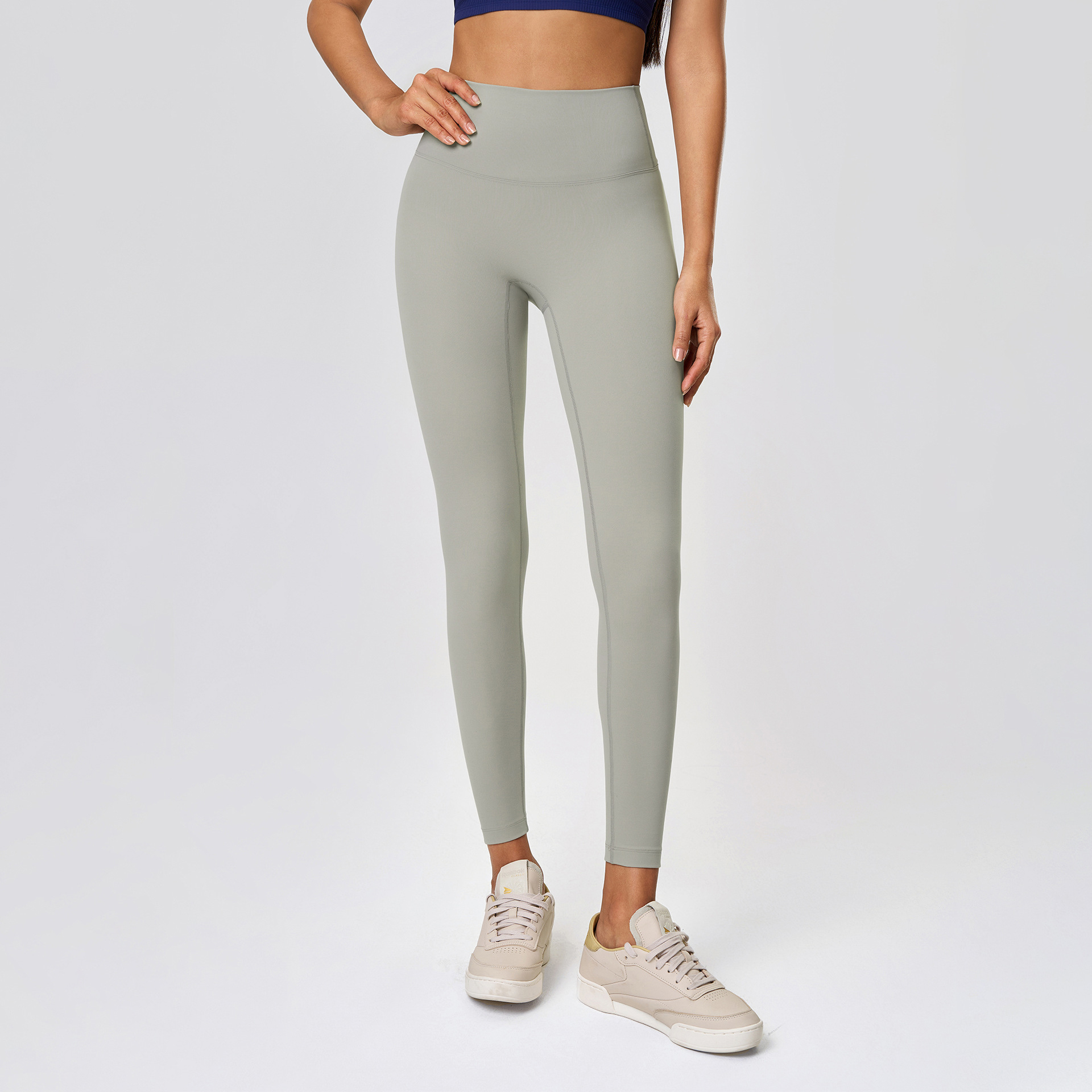 Butt-lifting Tight Solid Color Yoga Leggings D19108