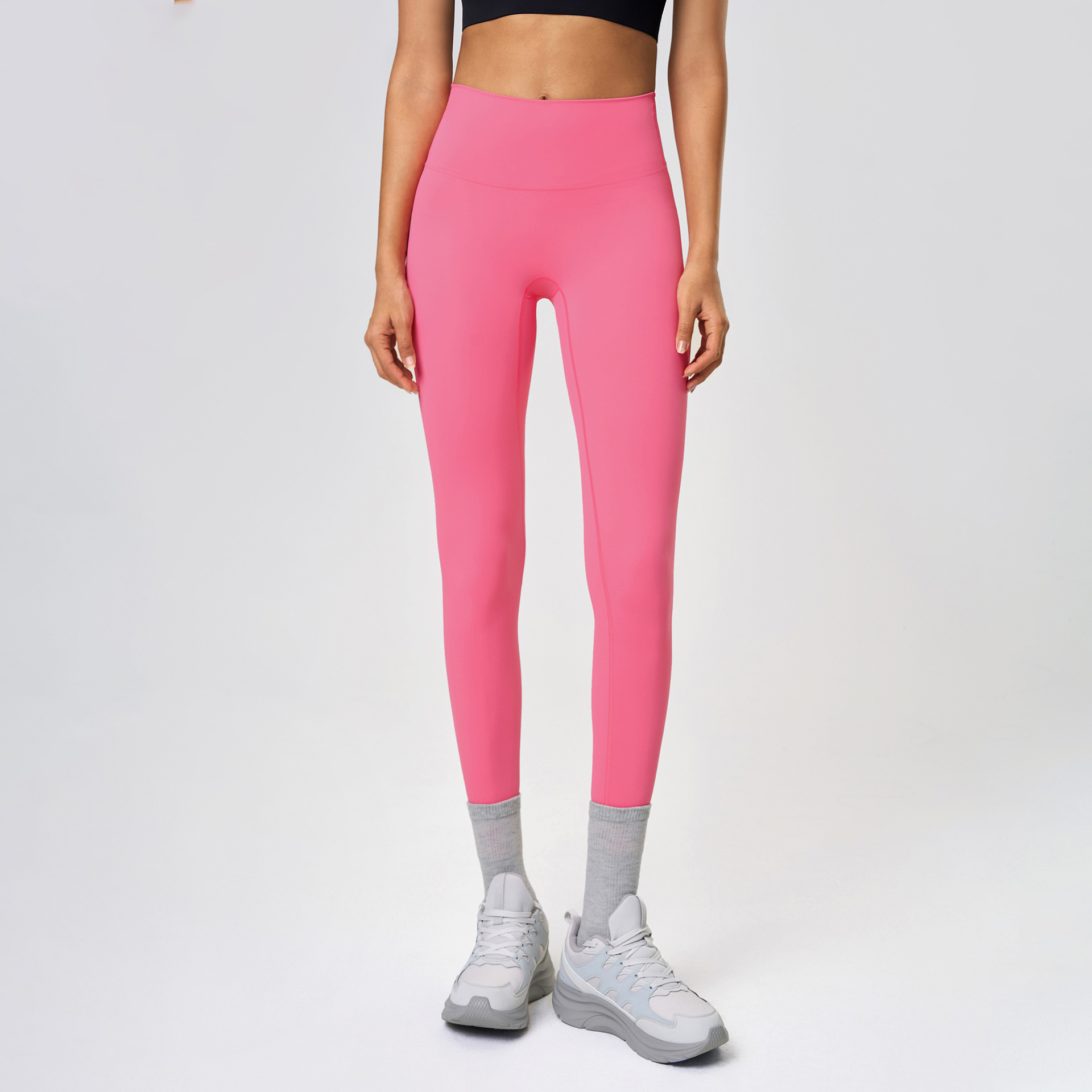 Butt-lifting Tight Solid Color Yoga Leggings D19108