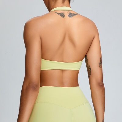 SKL-SYF TM0170 NUDE BACKLESS YOGA BRA