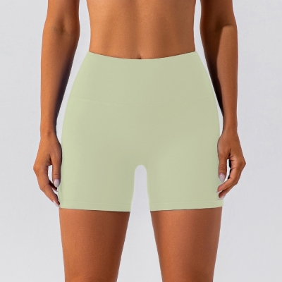 SKL- YW982L HIGH WAIST BUTT LIFT HIP YOGA SHORTS