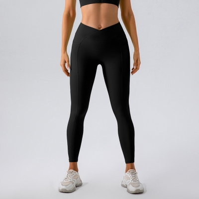 SKL-KW277 HIGH WAIST BUTT LIFT HIP YOGA PANTS