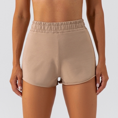 Nude Breathable Fitness Yoga Shorts KW229