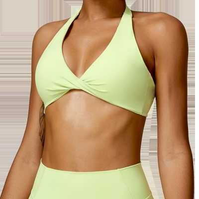 SKL-CWX8503 DIAMOND HALTER YOGA BRA