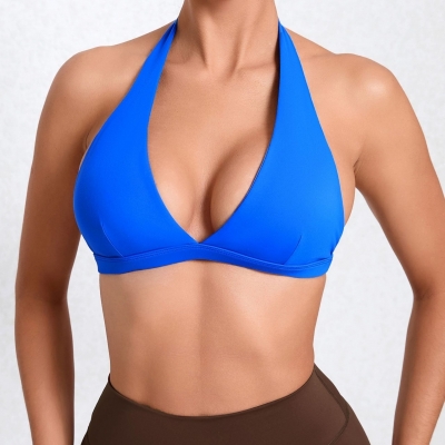 SKL-QS10317 SLEVELESS BACKLESS YOGA BRA