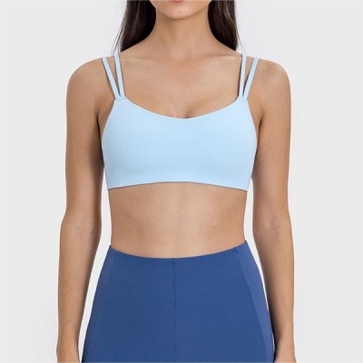 SKL-GSDSS078 HIGH STRETCHY BACKLESS YOGA BRA