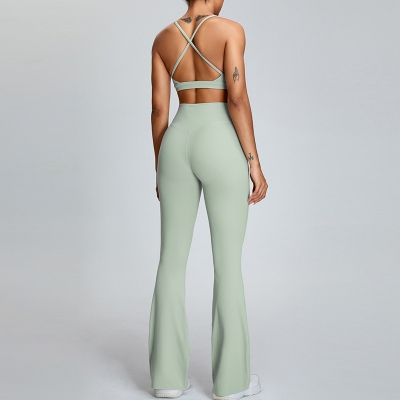 SKL-SYF TM0174Y SLEVELESS BACKLESS YOGA SETS