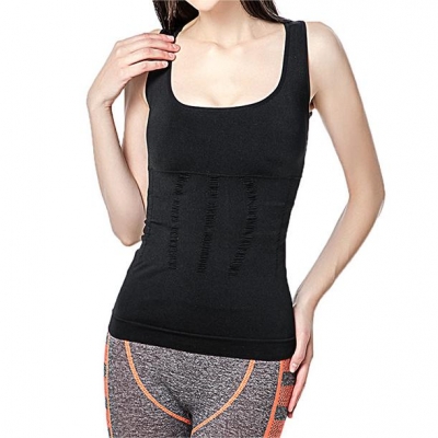 SKL-NVGTN-VEST SEAMLESS  SHAPEWEAR YOGA VEST