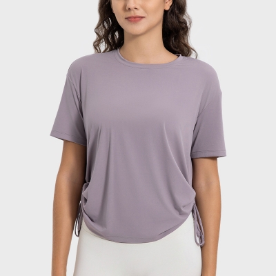 SKL-GSDSS121 QUICK DRY ROUND NECKLINE SHORT SLEEVE