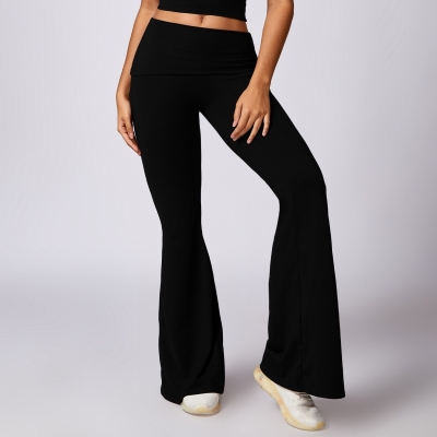 SKL-DCK8718 FLARE YOGA PANTS