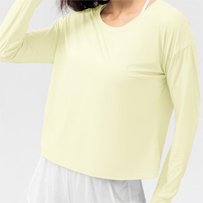 SKL-YD22532 QUICK DRY ROUND NECKLINE LONG SLEEVE