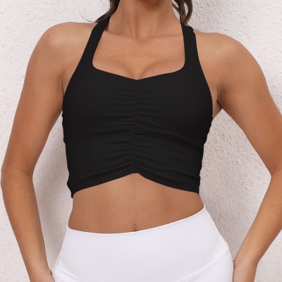 SKL-QS74500 SLEVELESS BACKLESS YOGA BRA