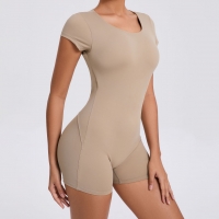 Tight Breathable Backless Sexy Quick-Drying Jumpsuit  QS52052