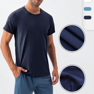 Mesh Fabric Men Sports Tshirt  31225