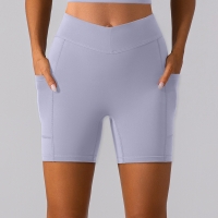 Nude Quick-dry Breathable Fitness Yoga Shorts KW281