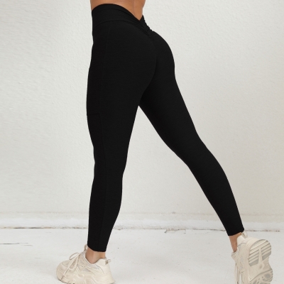 SKL-QS46442 PACKAGE  LIFT HIP YOGA PANTS