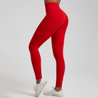 Coloful Women's No Embarrassing Lines High Waist Hip Lifting Leggings SKL-LQ4033