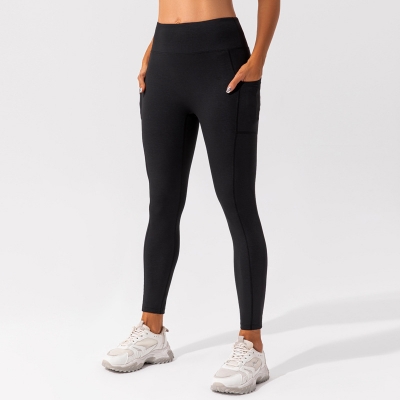 SKL-KW215 HIGH WAIST BUTT LIFT HIP YOGA PANTS