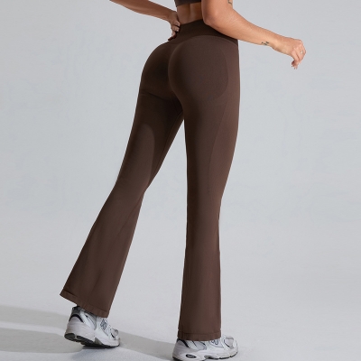 SKL-SYF MS1079 HIGH WAIST BUTT LIFT HIP YOGA PANTS